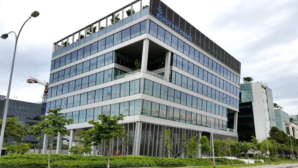 Rohde and Schwarz building, an ABK ceramic façade project